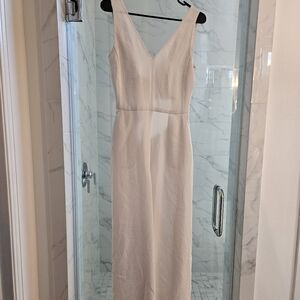 Elegant Ivory Sleeveless Jumpsuit